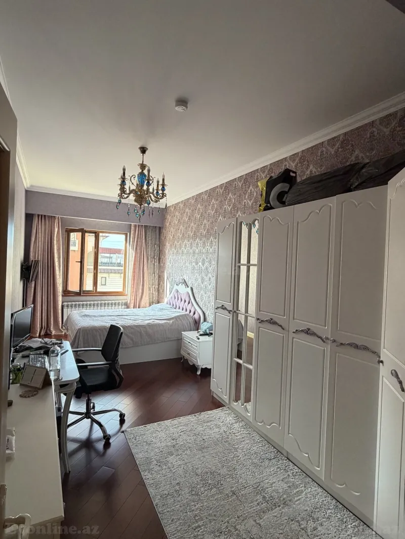 Kirayə verilir 3 otaqlı Mənzil Yeni tikili 130 m² Nərimanov r. - şəkil 28