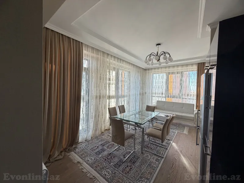 Kirayə verilir 3 otaqlı Mənzil Yeni tikili 75 m² Memar Əcəmi m. - şəkil 3