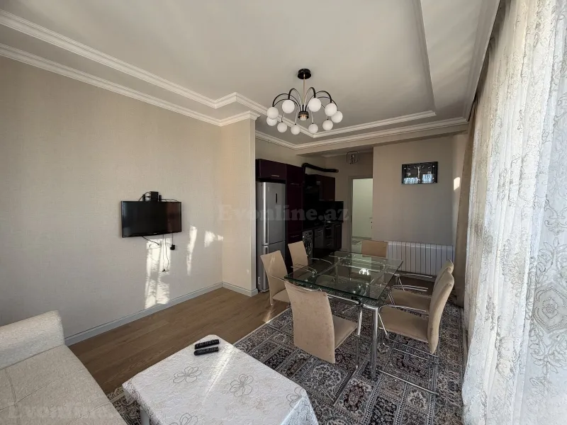 Kirayə verilir 3 otaqlı Mənzil Yeni tikili 75 m² Memar Əcəmi m. - şəkil 4