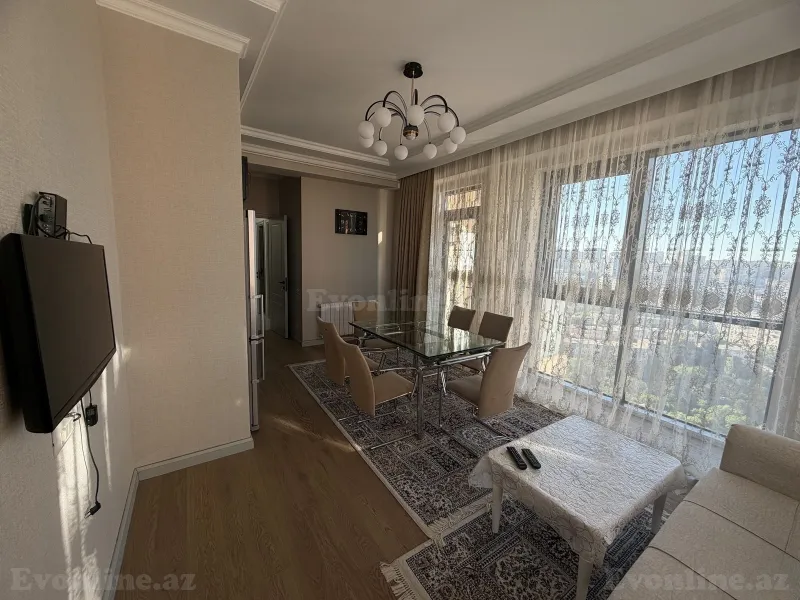 Kirayə verilir 3 otaqlı Mənzil Yeni tikili 75 m² Memar Əcəmi m. - şəkil 5