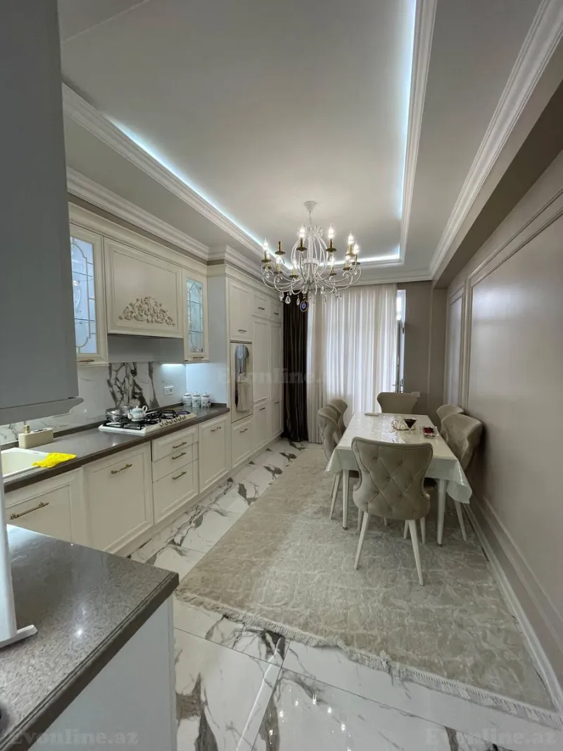 Satılır 4 otaqlı Mənzil Yeni tikili 180 m² Nəsimi m. - şəkil 9