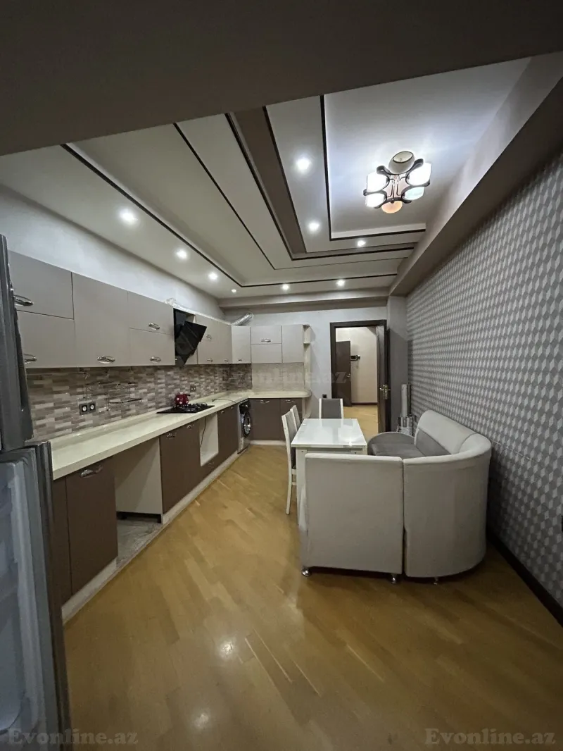 Kirayə verilir 3 otaqlı Mənzil Yeni tikili 125 m² Həzi Aslanov m. - şəkil 2