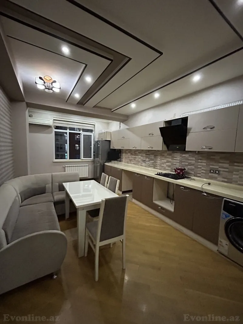 Kirayə verilir 3 otaqlı Mənzil Yeni tikili 125 m² Həzi Aslanov m. - şəkil 7