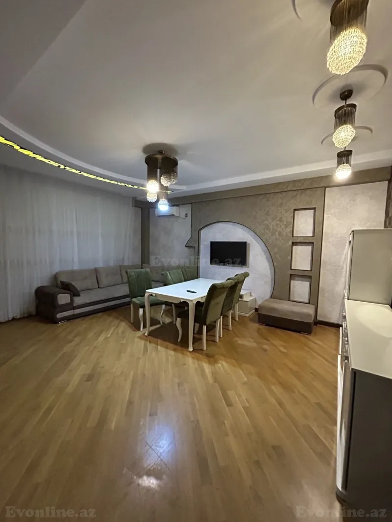 Kirayə verilir 3 otaqlı Mənzil Yeni tikili 125 m² Həzi Aslanov m. - şəkil 10