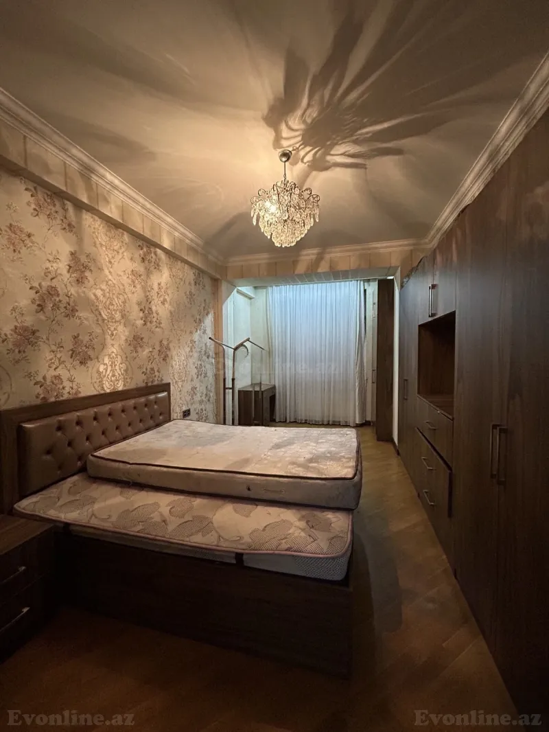 Kirayə verilir 3 otaqlı Mənzil Yeni tikili 125 m² Həzi Aslanov m. - şəkil 17
