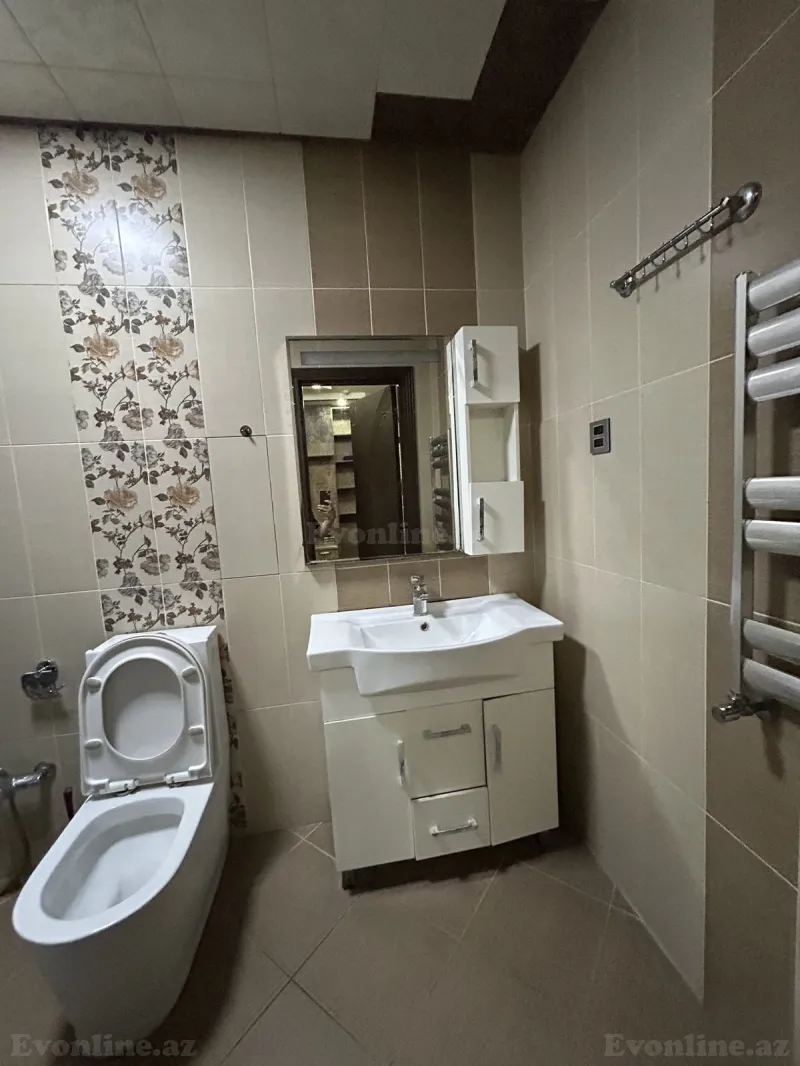 Kirayə verilir 3 otaqlı Mənzil Yeni tikili 125 m² Həzi Aslanov m. - şəkil 22