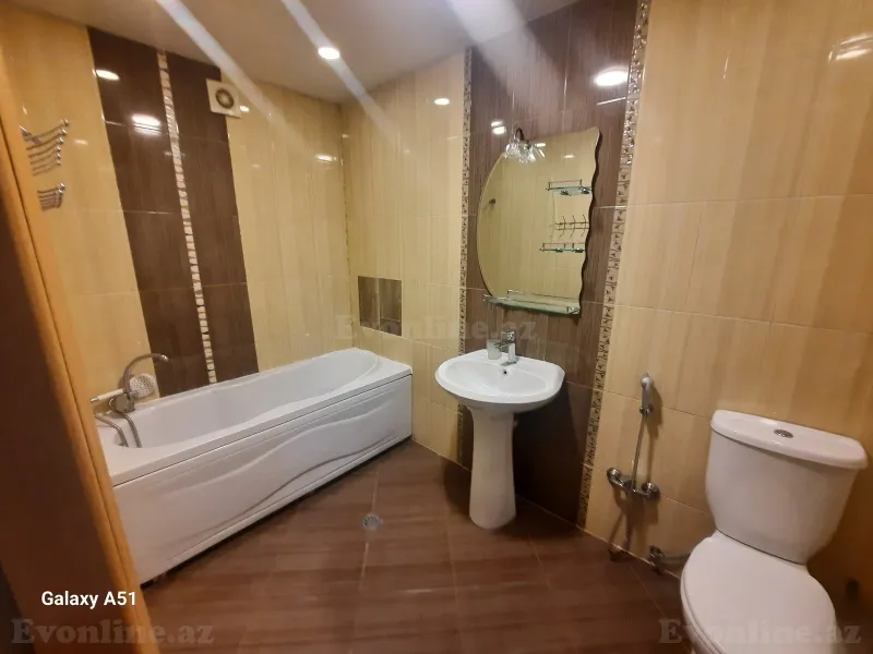 Kirayə verilir 3 otaqlı Mənzil Yeni tikili 110 m² İnşaatçılar m. - şəkil 8