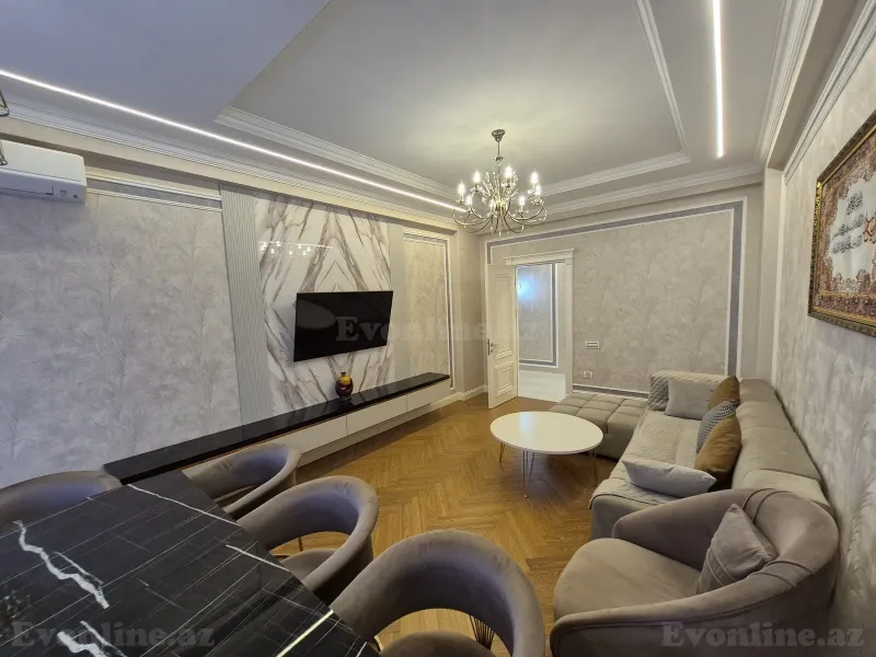 Satılır 3 otaqlı Mənzil Yeni tikili 121 m² Nizami m. - şəkil 3