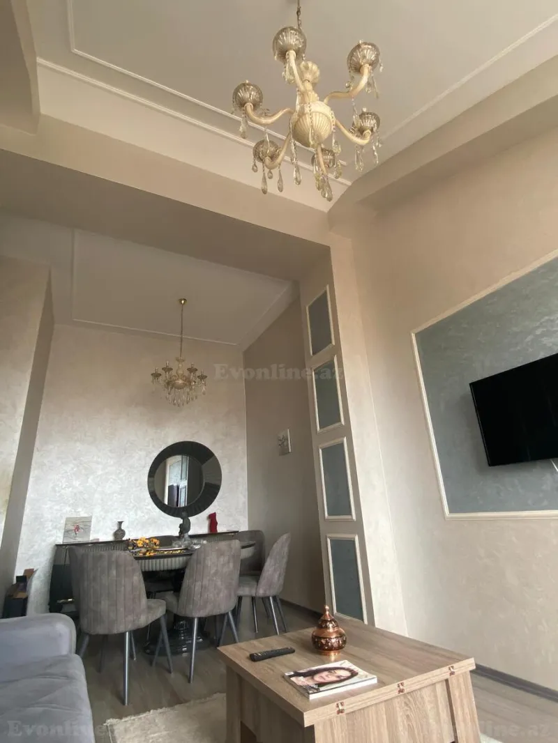 4 otaqlı Mənzil 121 m² Nizami m. Satılır