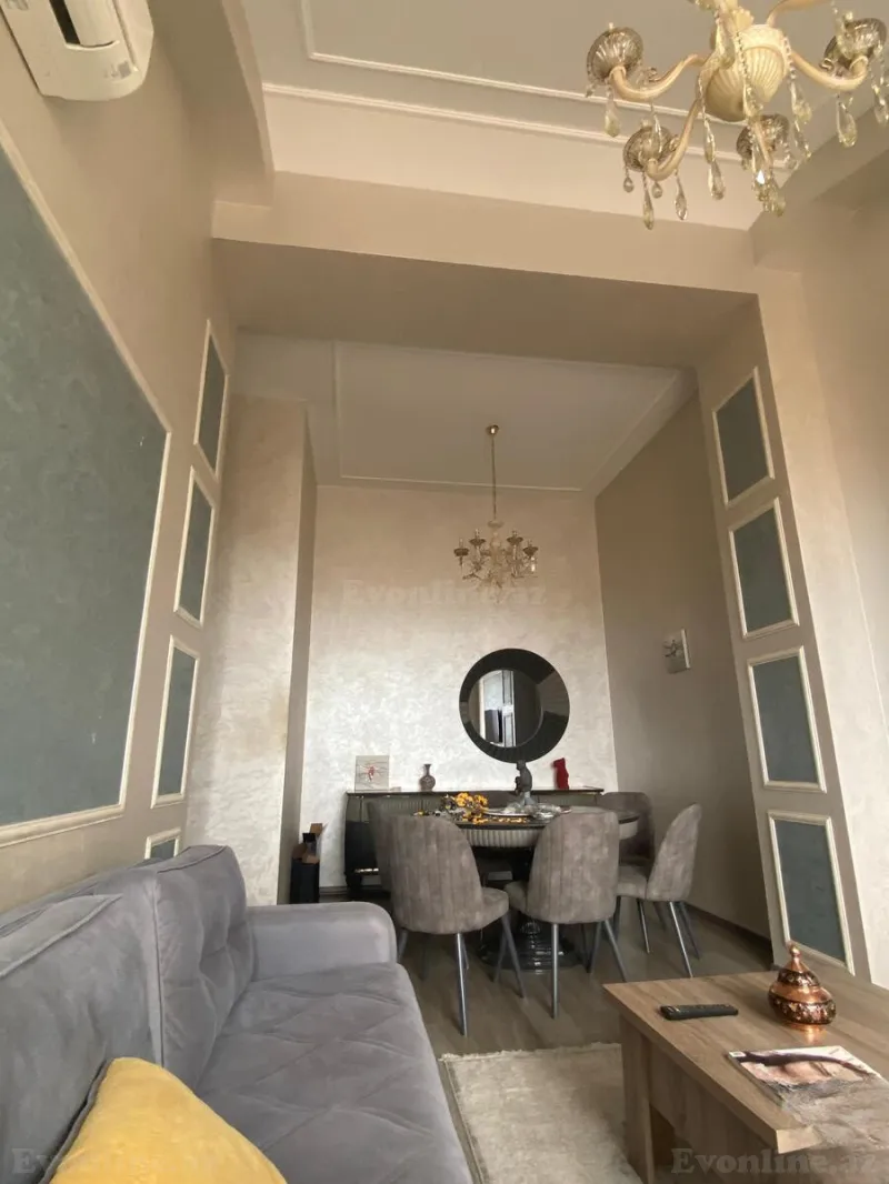 Satılır 4 otaqlı Mənzil Yeni tikili 121 m² Nizami m. - şəkil 2