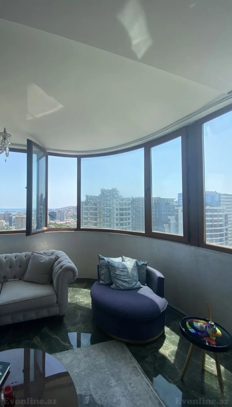 Satılır 4 otaqlı Mənzil Yeni tikili 121 m² Nizami m. - şəkil 3