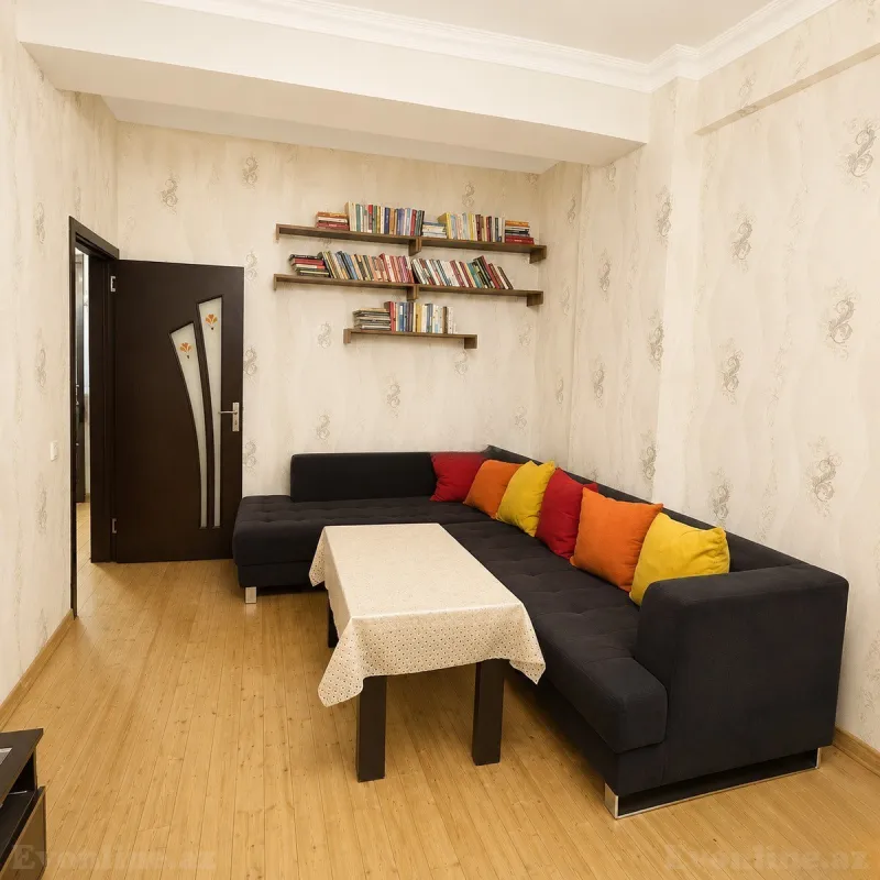 Satılır 2 otaqlı Mənzil Yeni tikili 65 m² İnşaatçılar m. - şəkil 2