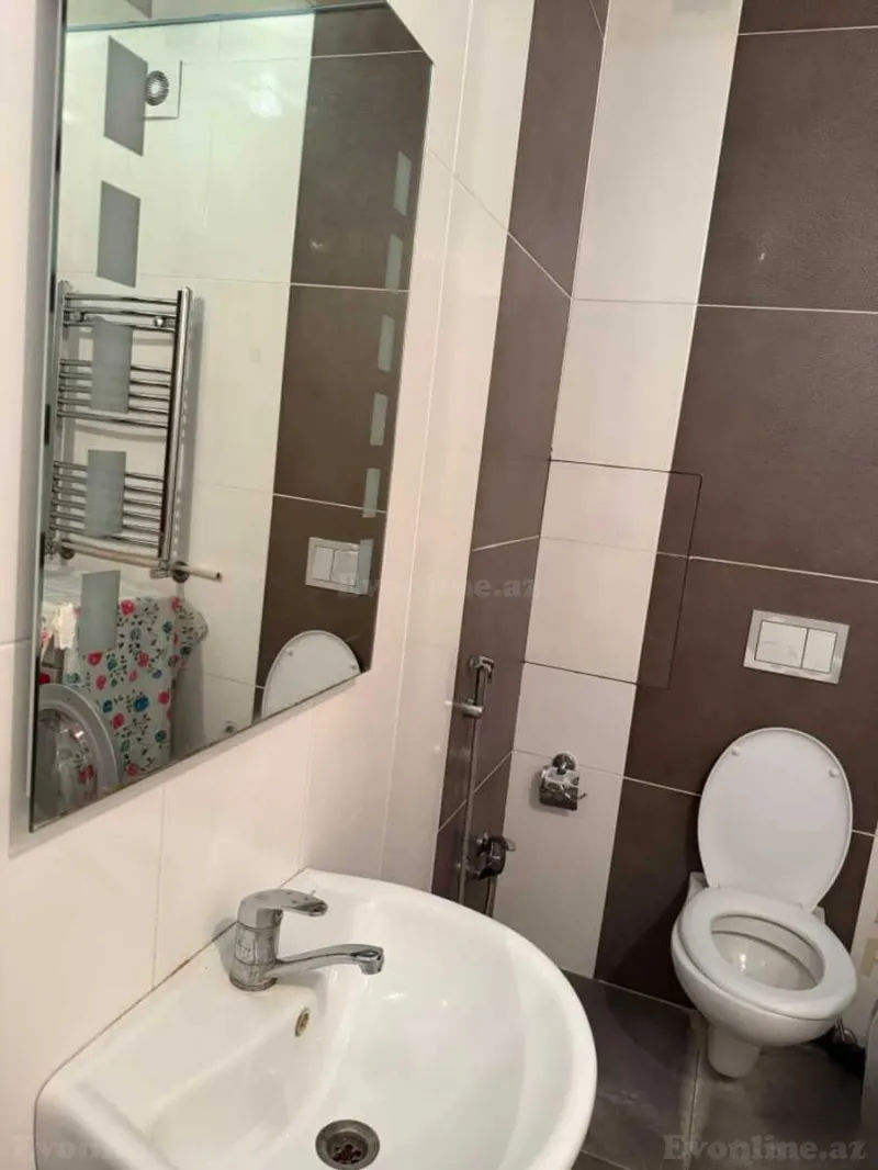 Kirayə verilir 3 otaqlı Mənzil Yeni tikili 90 m² İnşaatçılar m. - şəkil 9
