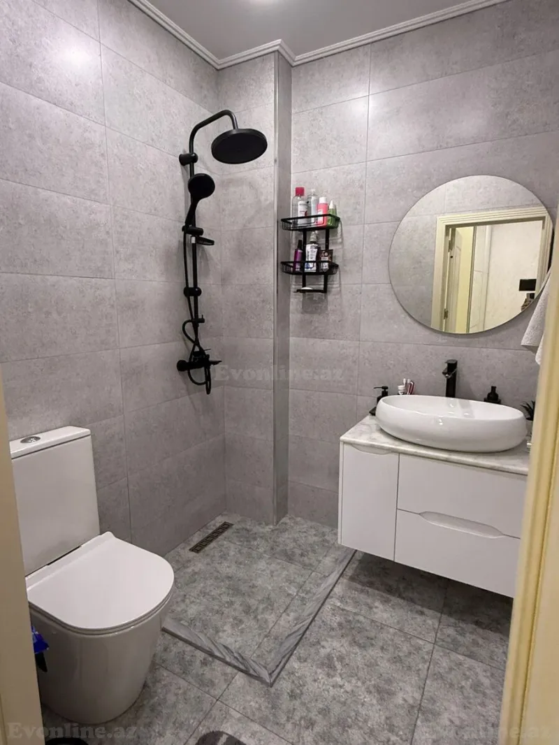 Satılır 3 otaqlı Mənzil Yeni tikili 100 m² İnşaatçılar m. - şəkil 2