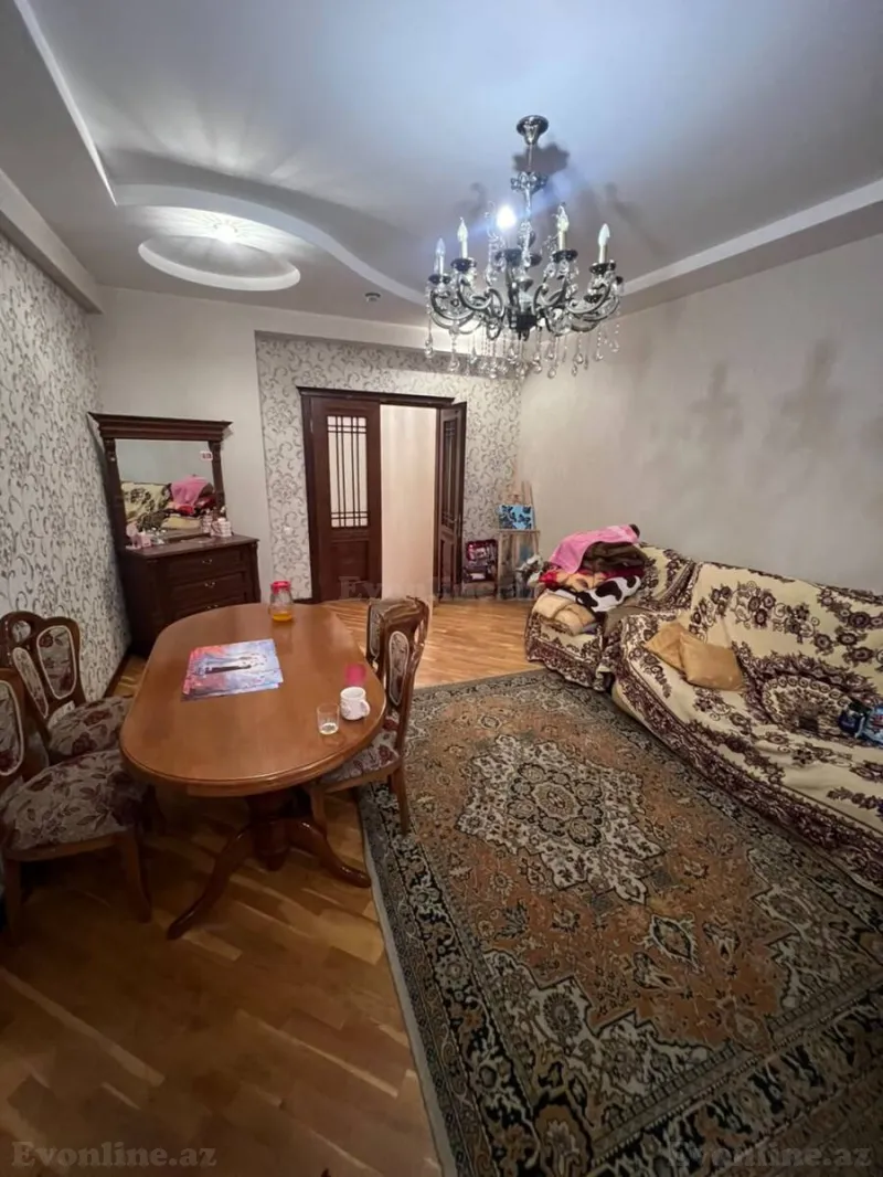 Satılır 2 otaqlı Mənzil Yeni tikili 100 m² Elmlər Akademiyası m. - şəkil 2
