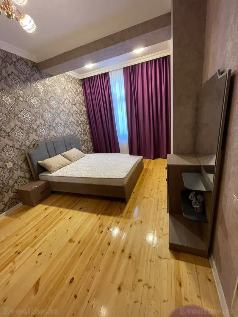 Kirayə verilir 2 otaqlı Mənzil Yeni tikili 110 m² Əhmədli m. - şəkil 5
