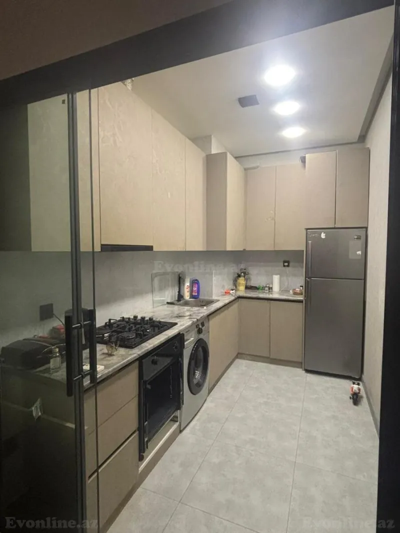 Satılır 3 otaqlı Mənzil Yeni tikili 77.4 m² Xətai r. - şəkil 3