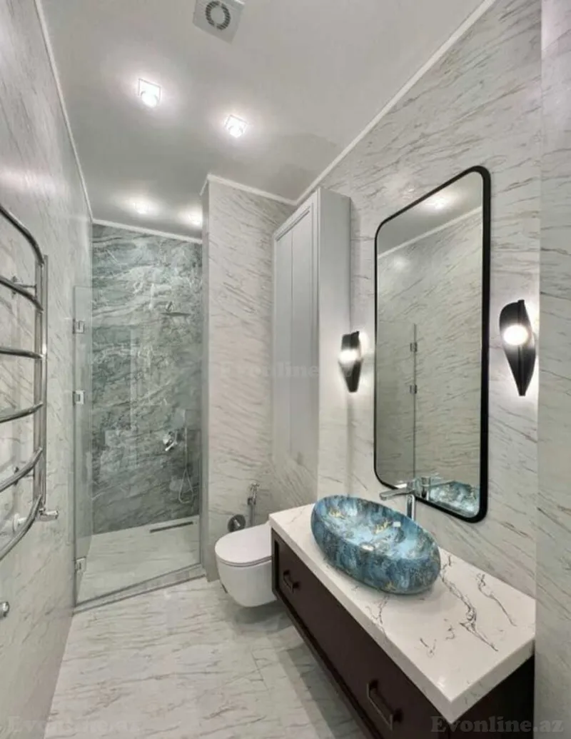 Kirayə verilir 2 otaqlı Mənzil Yeni tikili 55 m² Ağ şəhər - şəkil 8