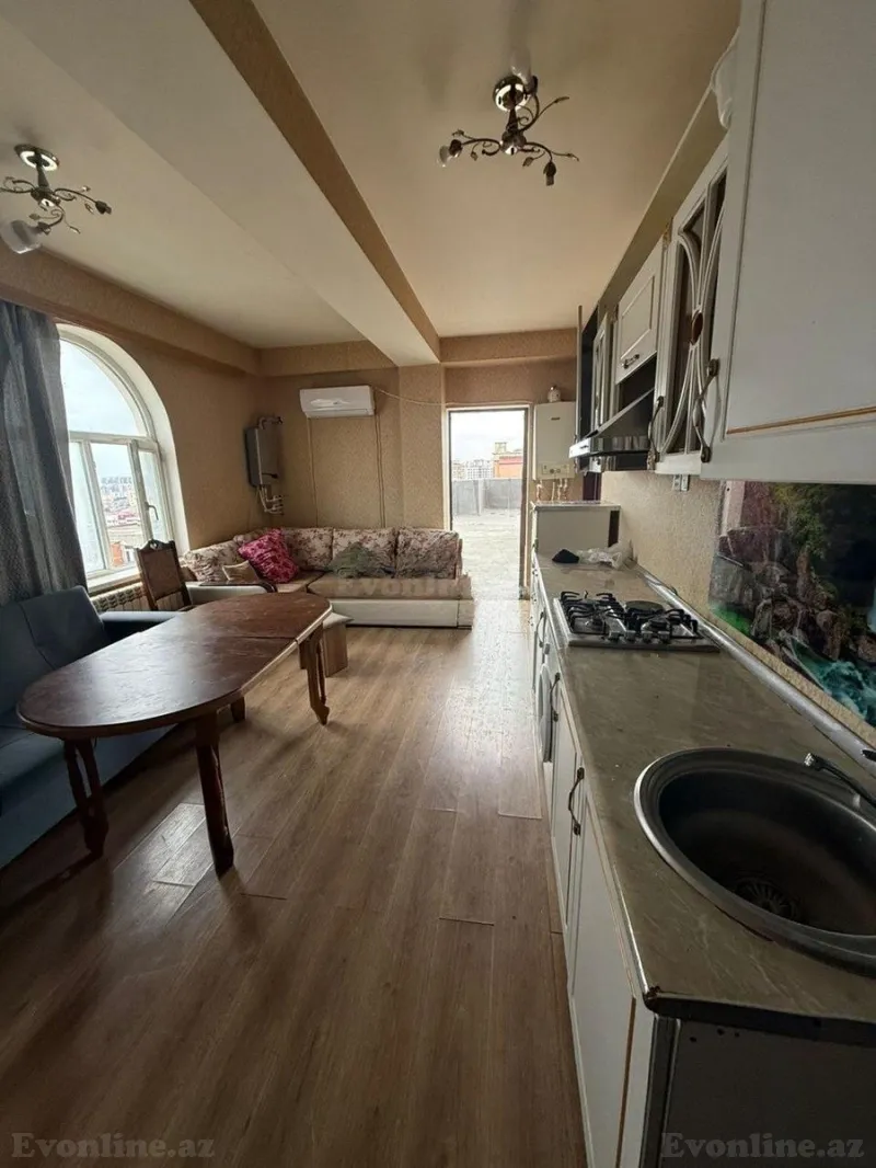 Kirayə verilir 2 otaqlı Mənzil Yeni tikili 75 m² Nəsimi m. - şəkil 4