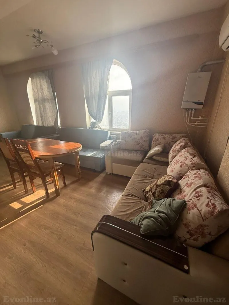 Kirayə verilir 2 otaqlı Mənzil Yeni tikili 75 m² Nəsimi m. - şəkil 6