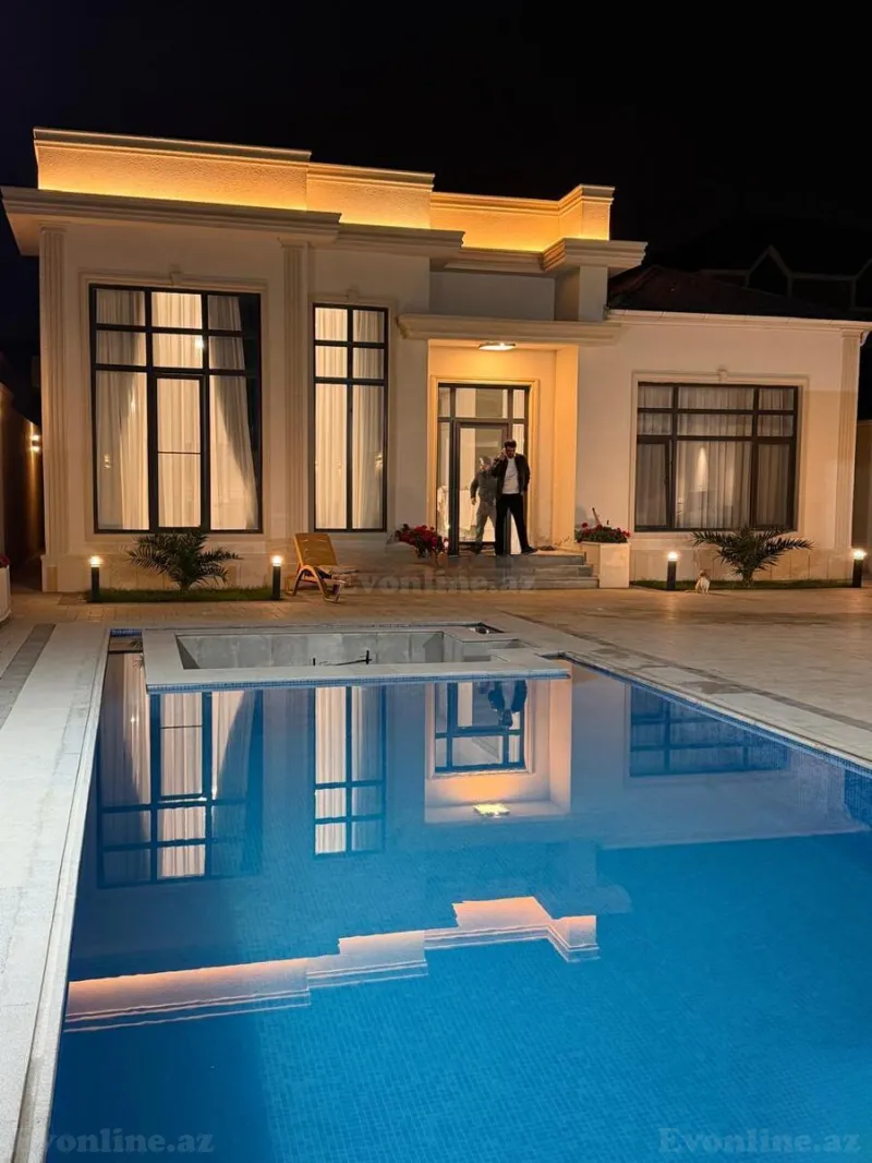 Kirayə verilir 5 otaqlı Həyət evi 300 m² Mərdəkan - şəkil 4