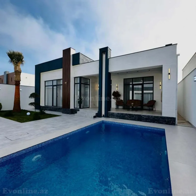 4 otaqlı Həyət evi 200 m² Mərdəkan Kirayə verilir