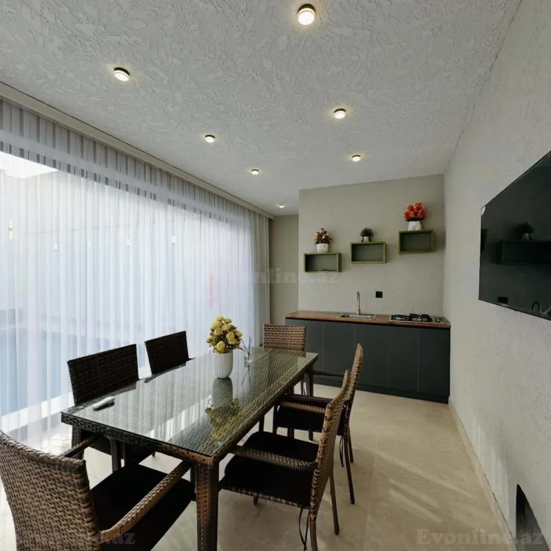 Kirayə verilir 4 otaqlı Həyət evi 200 m² Mərdəkan - şəkil 5