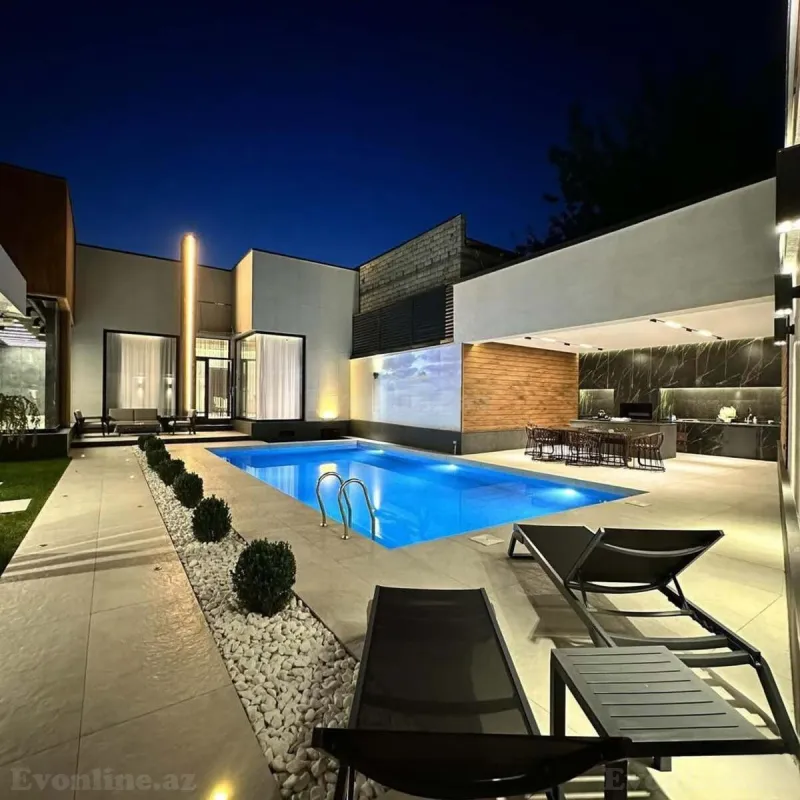 Kirayə verilir 5 otaqlı Həyət evi 240 m² Mərdəkan - şəkil 2