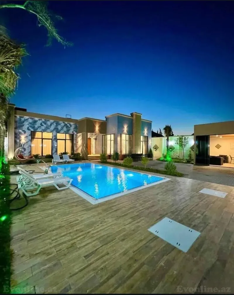 4 otaqlı Həyət evi 250 m² Novxanı Kirayə verilir