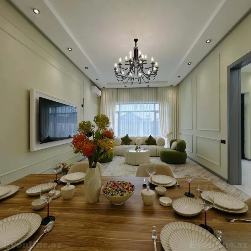 Kirayə verilir 4 otaqlı Həyət evi 250 m² Novxanı - şəkil 8