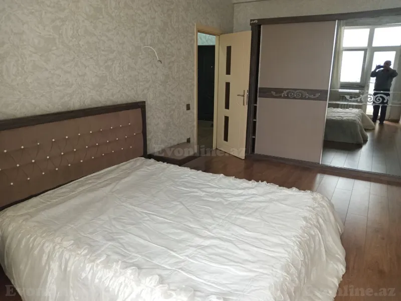 Kirayə verilir 2 otaqlı Mənzil Yeni tikili 80 m² Həzi Aslanov m. - şəkil 2