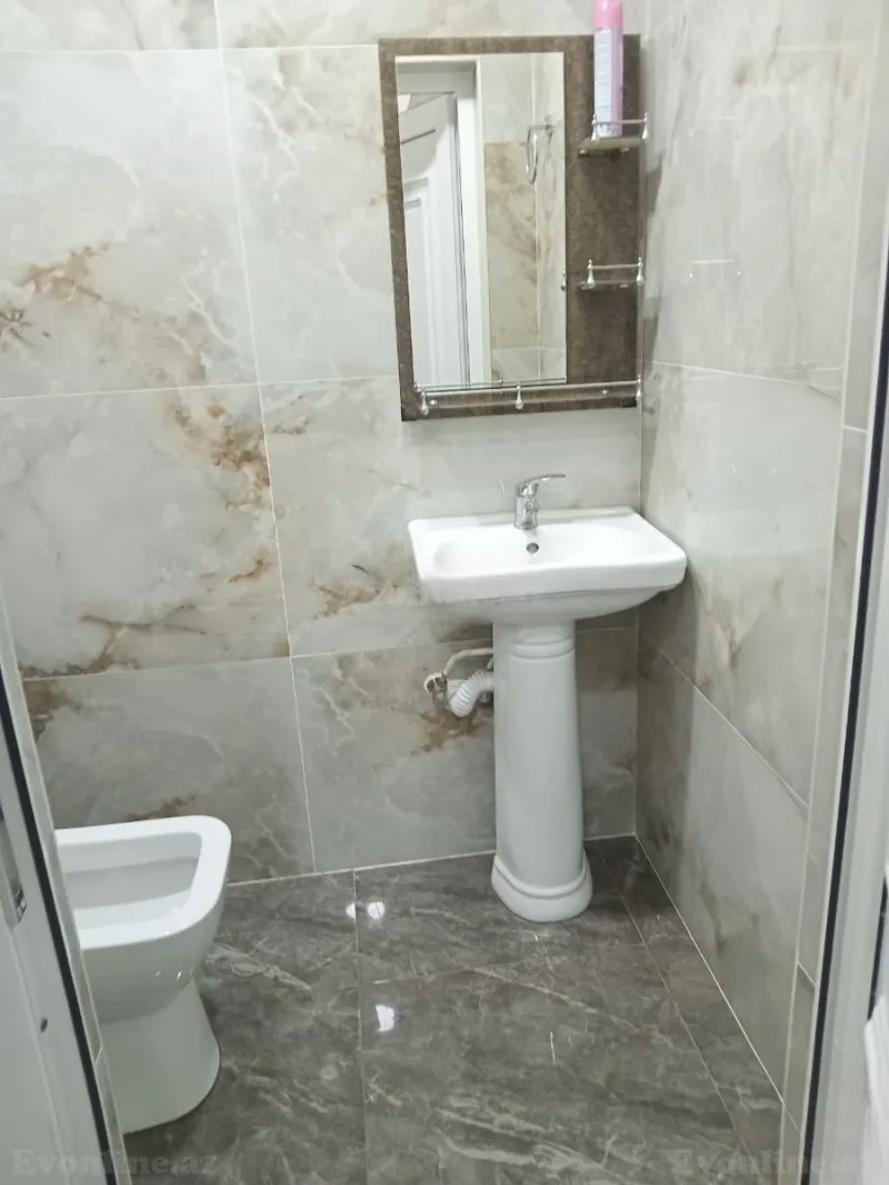 Kirayə verilir 2 otaqlı Mənzil Yeni tikili 80 m² Həzi Aslanov m. - şəkil 7