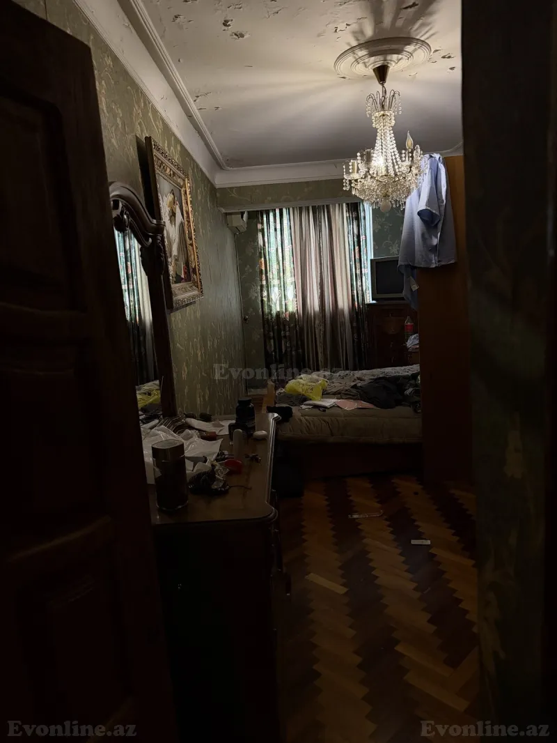 Kirayə verilir 3 otaqlı Mənzil Köhnə tikili 80 m² Nərimanov r. - şəkil 3