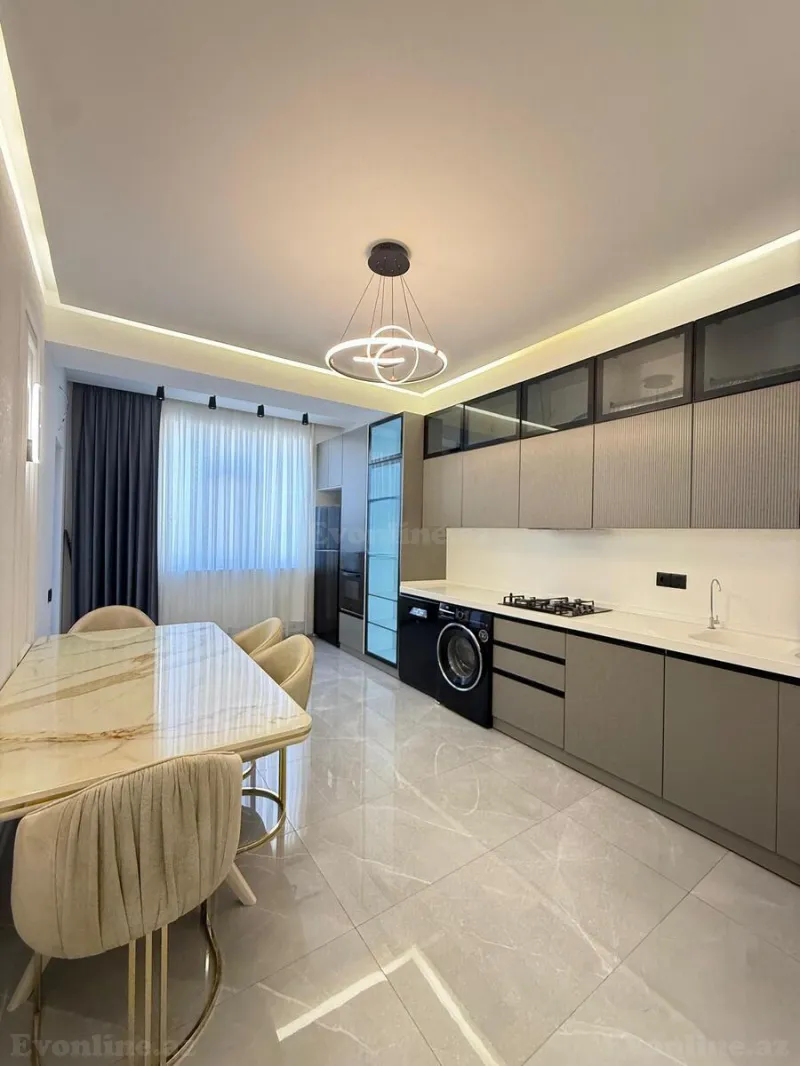 Satılır 3 otaqlı Mənzil Yeni tikili 140 m² Gənclik m. - şəkil 6