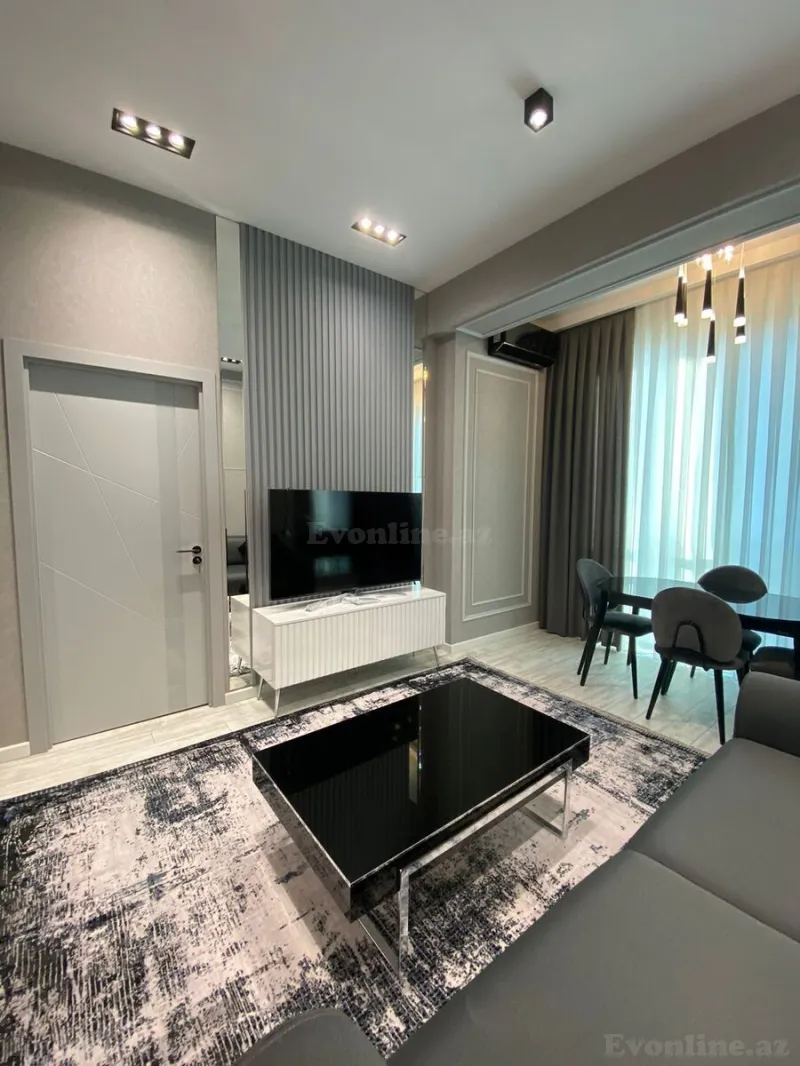 Kirayə verilir 2 otaqlı Mənzil Yeni tikili 55 m² Elmlər Akademiyası m. - şəkil 2