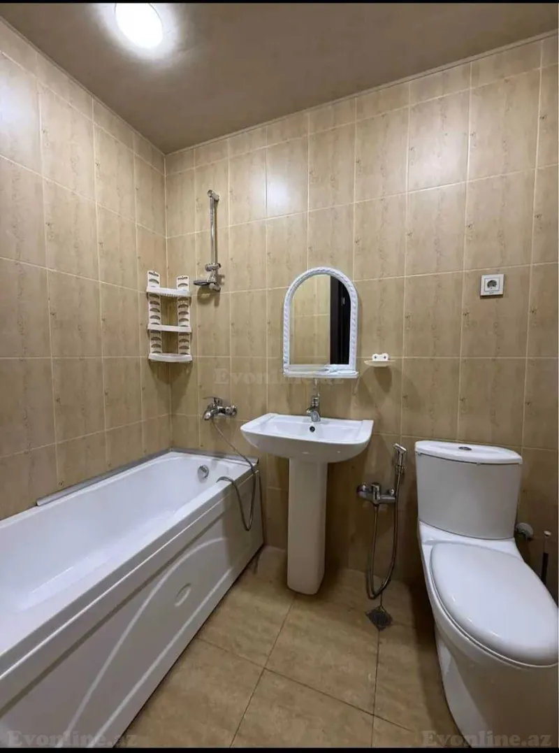 Satılır 1 otaqlı Mənzil Yeni tikili 43 m² İnşaatçılar m. - şəkil 9