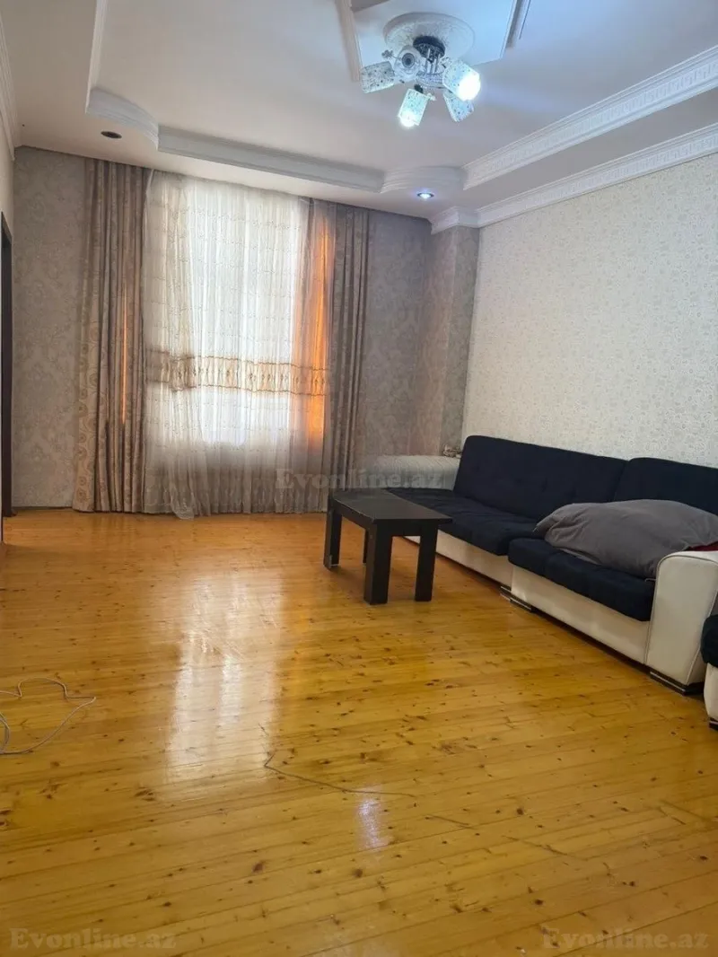 Kirayə verilir 3 otaqlı Mənzil Yeni tikili 95 m² Həzi Aslanov m. - şəkil 3