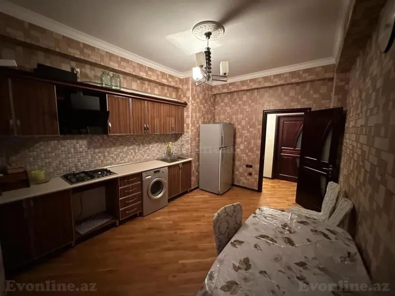 Kirayə verilir 3 otaqlı Mənzil Yeni tikili 95 m² Həzi Aslanov m. - şəkil 5