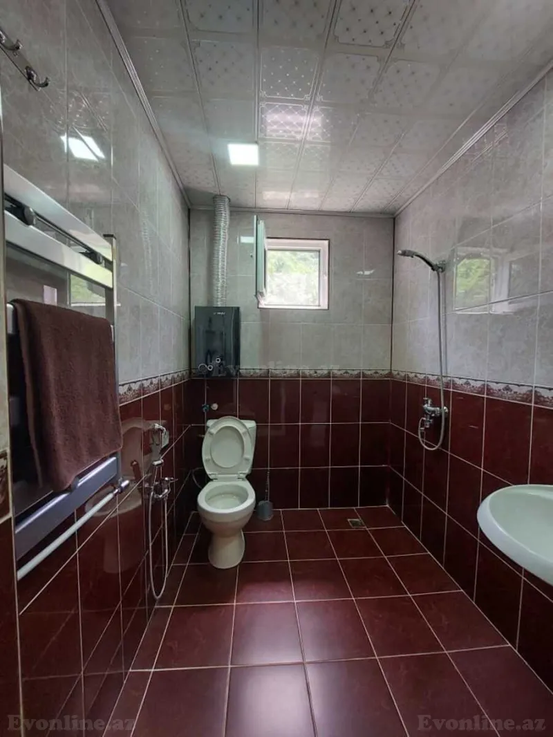 Kirayə verilir 2 otaqlı Həyət evi 50 m² Qəbələ - şəkil 4