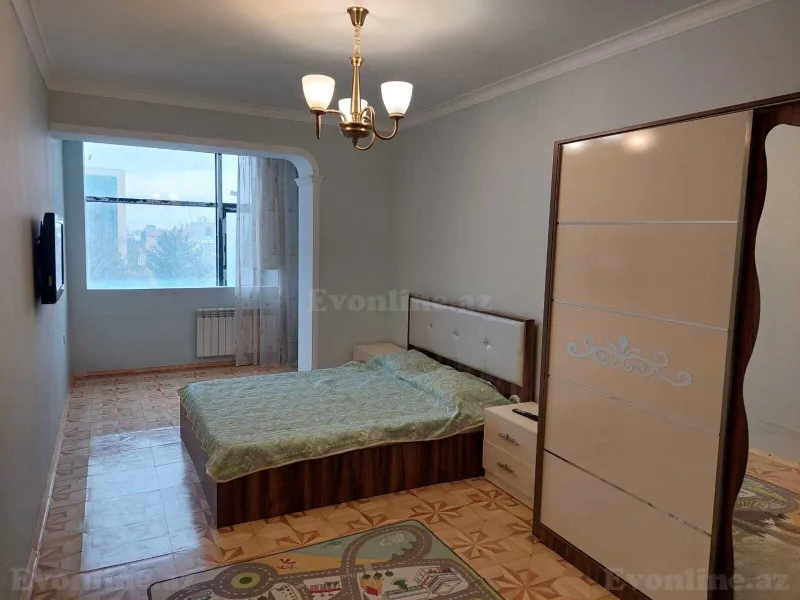 Kirayə verilir 3 otaqlı Mənzil Yeni tikili 110 m² Gənclik m. - şəkil 3