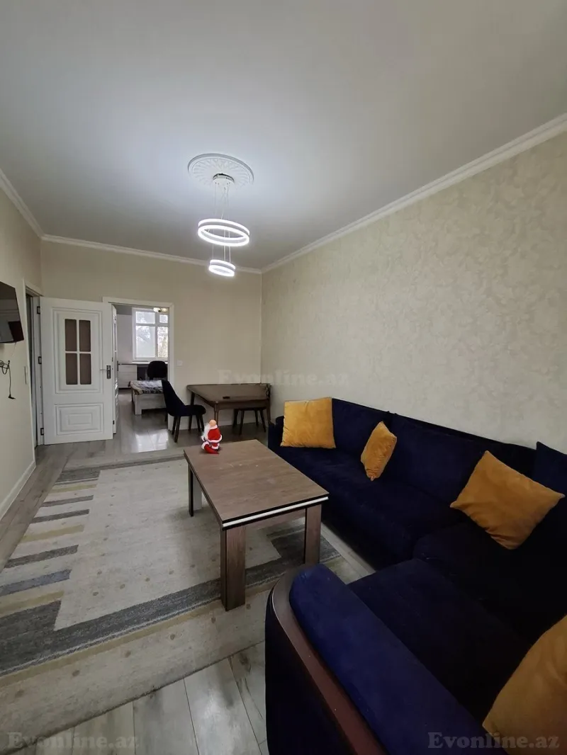 Kirayə verilir 2 otaqlı Mənzil Köhnə tikili 55 m² 7-ci mikrorayon - şəkil 2
