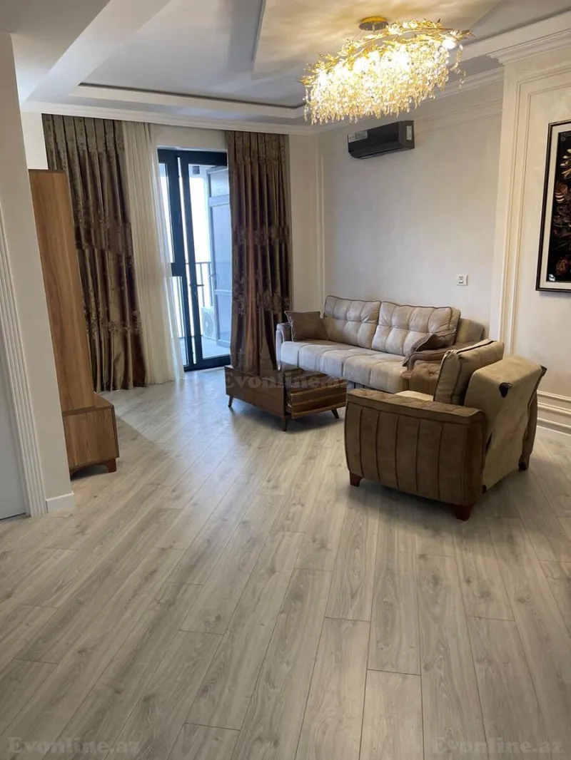 Kirayə verilir 2 otaqlı Mənzil Yeni tikili 90 m² Bayıl - şəkil 2