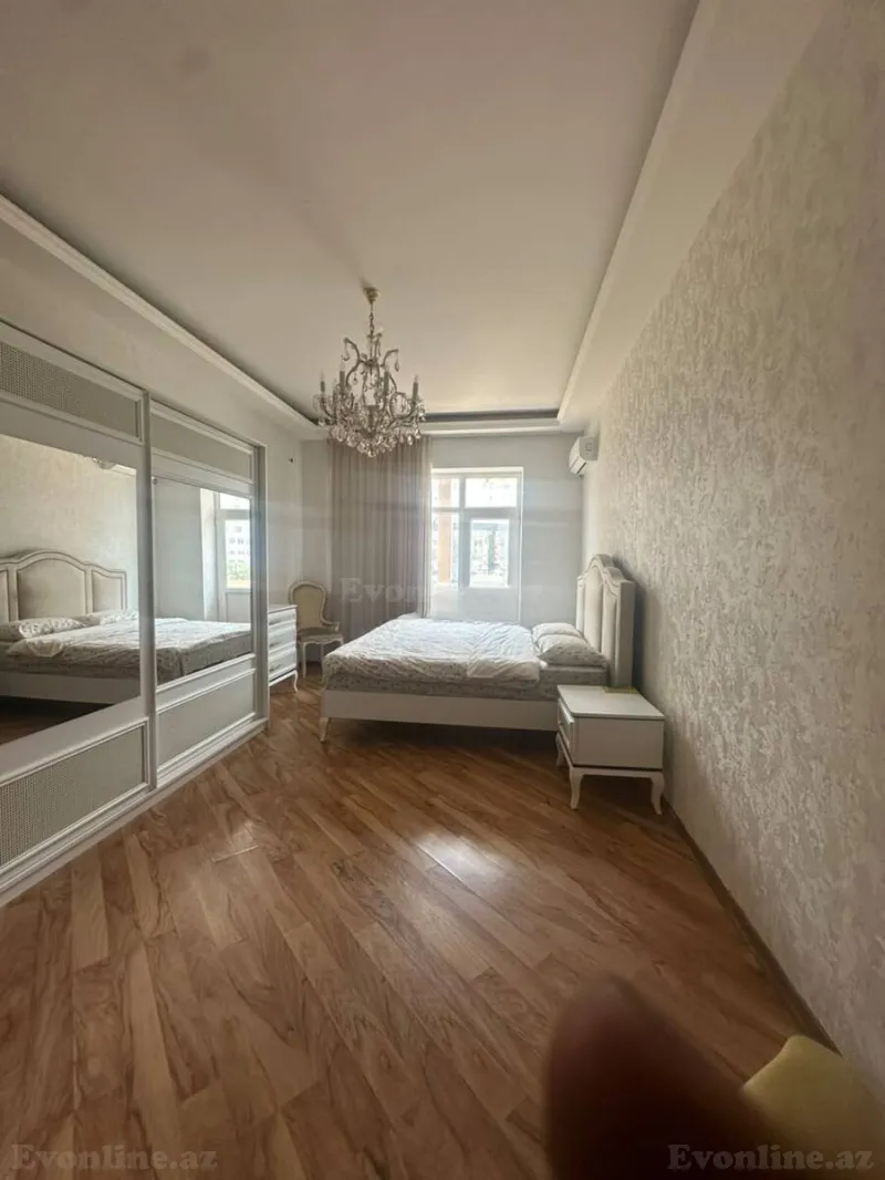 Kirayə verilir 3 otaqlı Mənzil Yeni tikili 155 m² Elmlər Akademiyası m. - şəkil 17