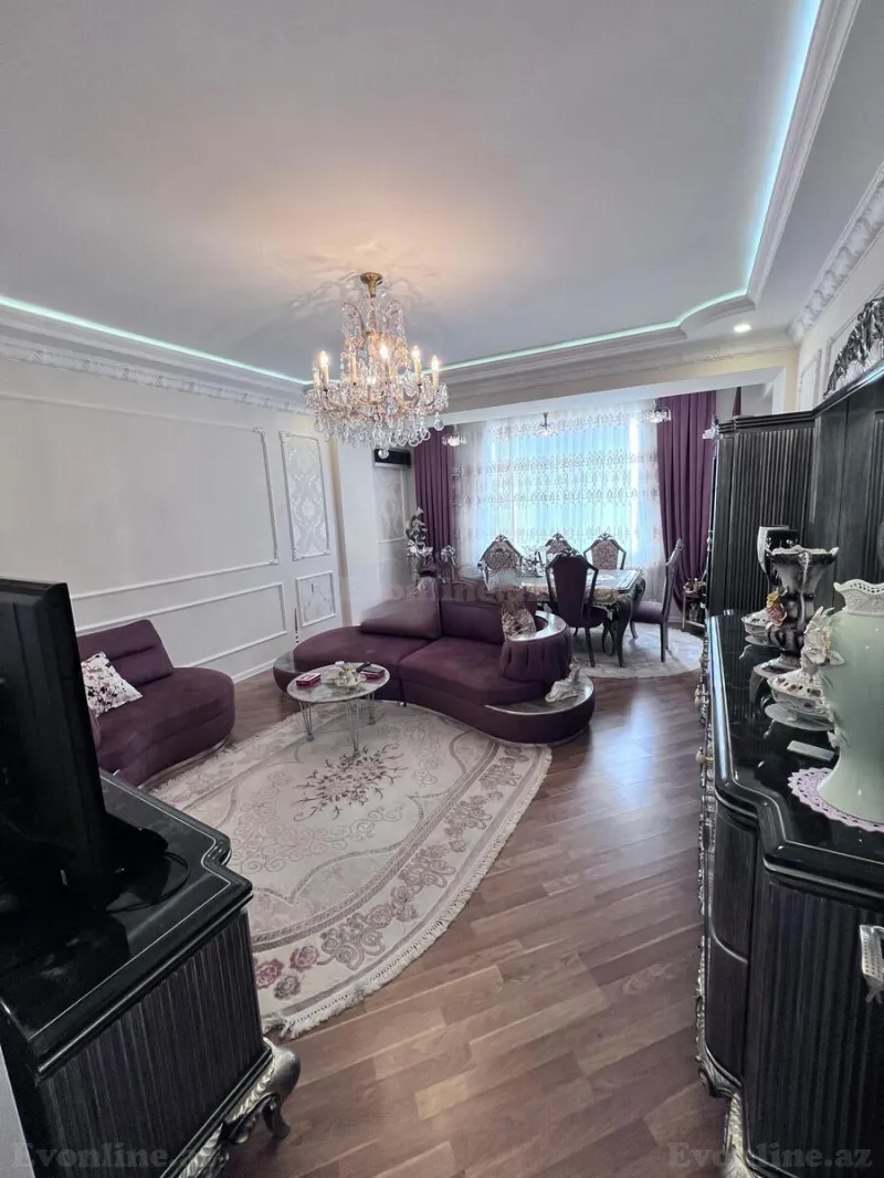 Satılır 5 otaqlı Mənzil Yeni tikili 155 m² İnşaatçılar m. - şəkil 5