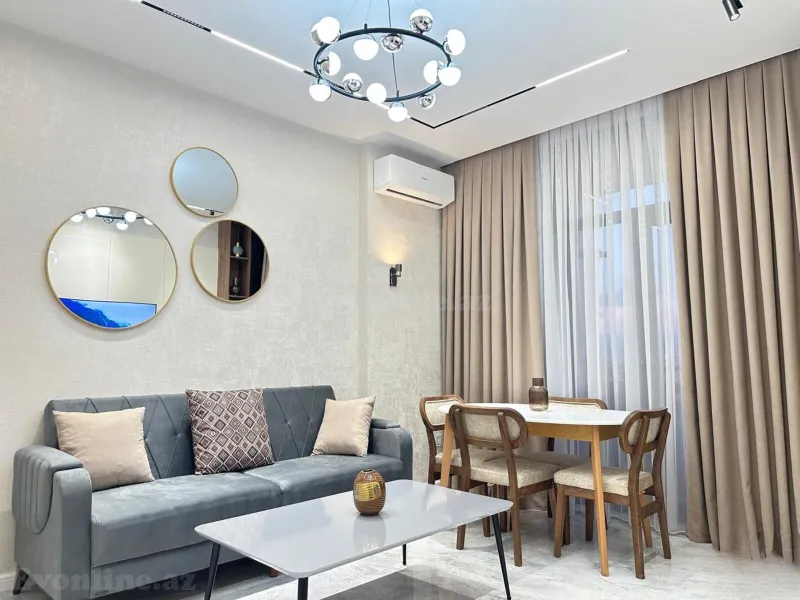 Kirayə verilir 2 otaqlı Mənzil Yeni tikili 60 m² 28 May m. - şəkil 2