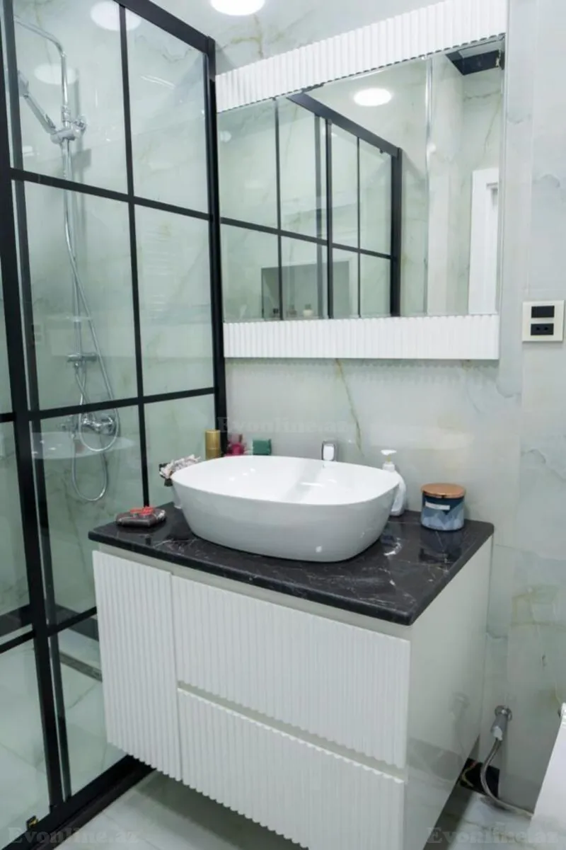 Satılır 2 otaqlı Mənzil Yeni tikili 70 m² Nəsimi m. - şəkil 3