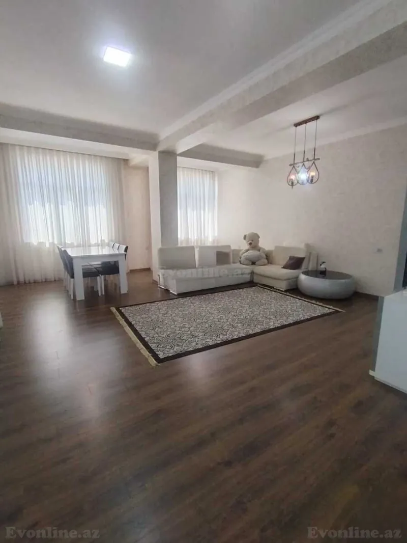 Kirayə verilir 3 otaqlı Mənzil Yeni tikili 148 m² Nəsimi r. - şəkil 4