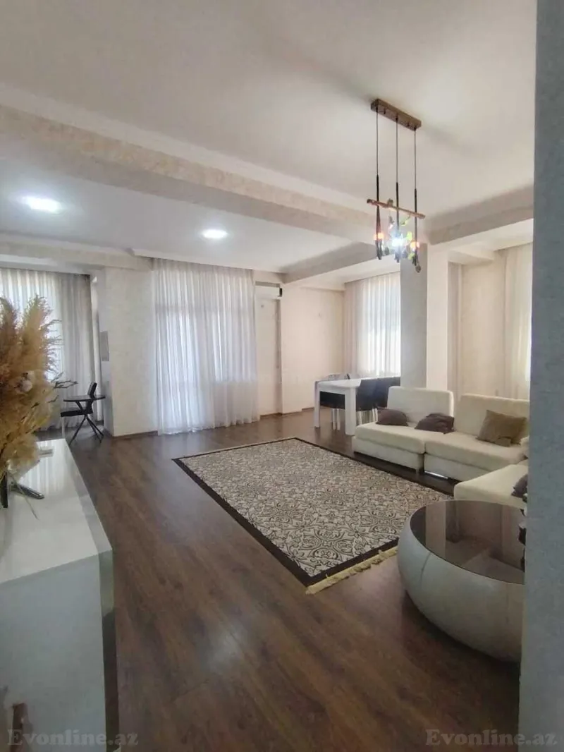 Kirayə verilir 3 otaqlı Mənzil Yeni tikili 148 m² Nəsimi r. - şəkil 5