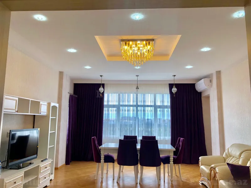 Kirayə verilir 2 otaqlı Mənzil Yeni tikili 95 m² Səbail r. - şəkil 2