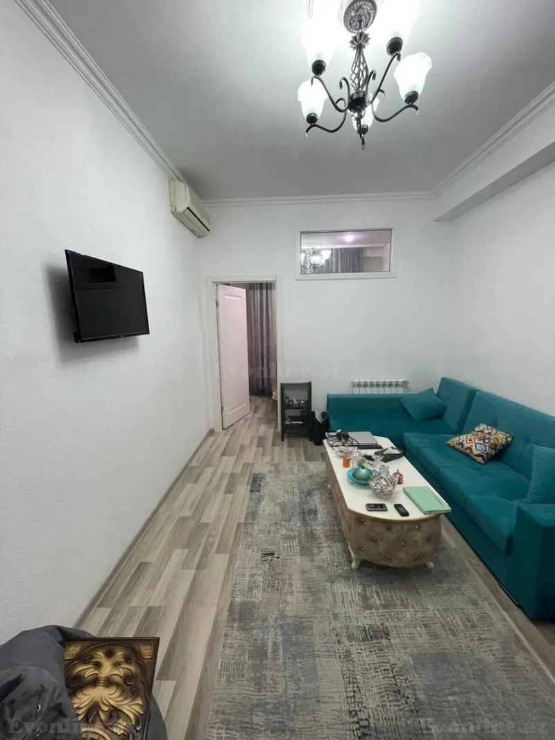 Satılır 2 otaqlı Mənzil Yeni tikili 53 m² Nəriman Nərimanov m. - şəkil 2